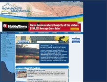Tablet Screenshot of horizonteargentina.com